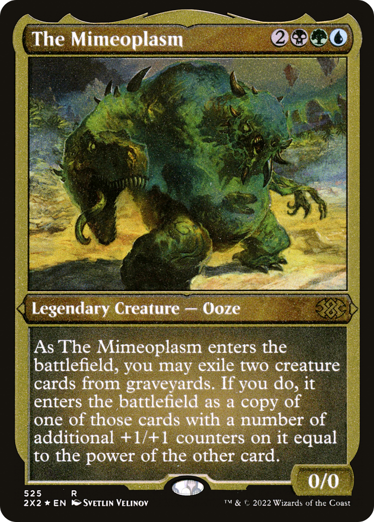 The Mimeoplasm (2X2-525) (Etched Foil)