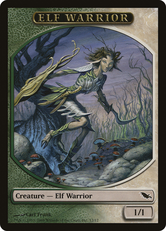 Elf Warrior Token (SHM-012)