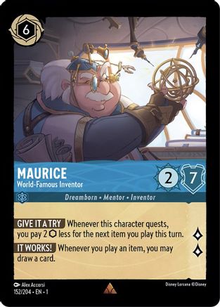Maurice - World-Famous Inventor (1-152) (Cold Foil)