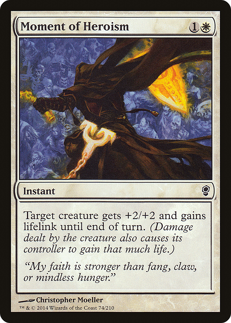 Moment of Heroism (CNS-074) (Foil)