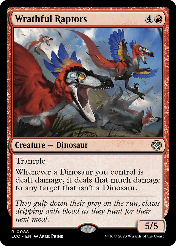 Wrathful Raptors (LCC-088)