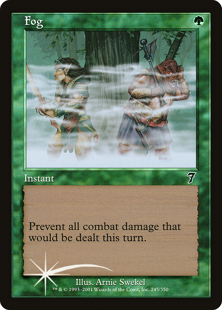 Fog (7ED-245★) (Foil)