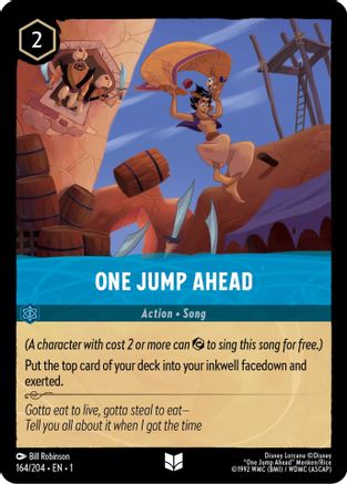 One Jump Ahead (1-164) (Cold Foil)