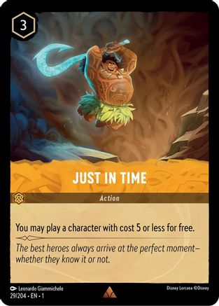 Just in Time (1-029) (Cold Foil)