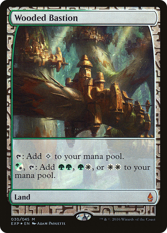Wooded Bastion (EXP-030) (Foil)