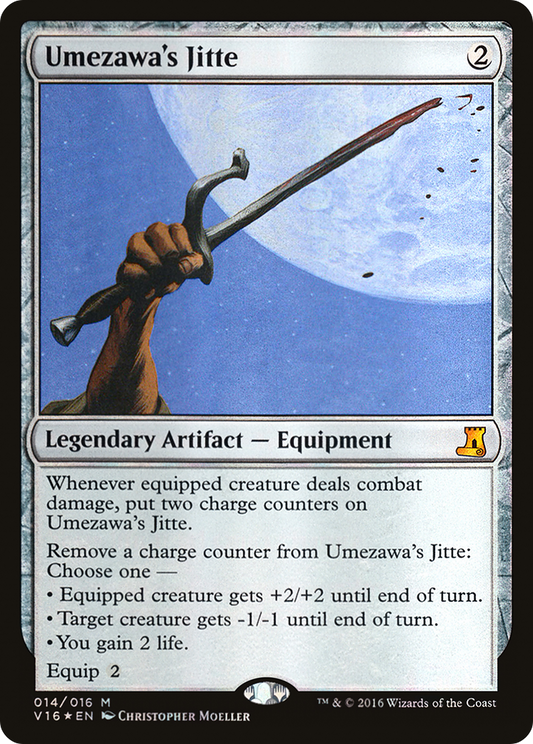 Umezawa's Jitte (V16-014) (Foil)