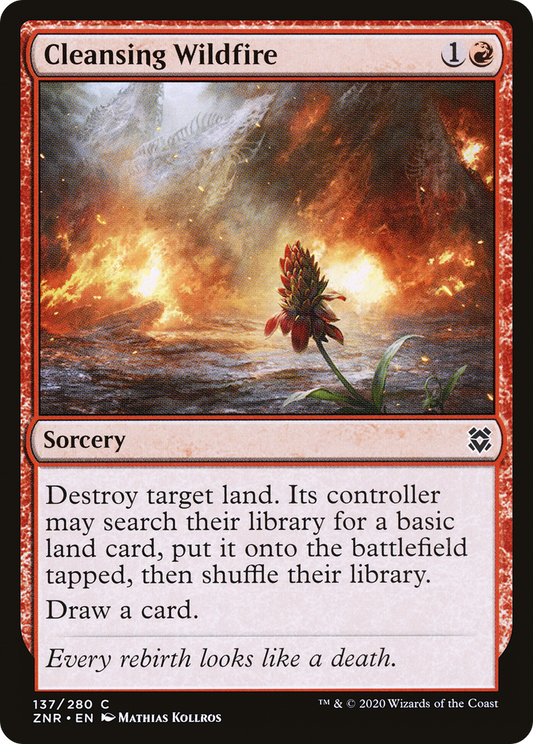 Cleansing Wildfire (ZNR-137) (Foil)