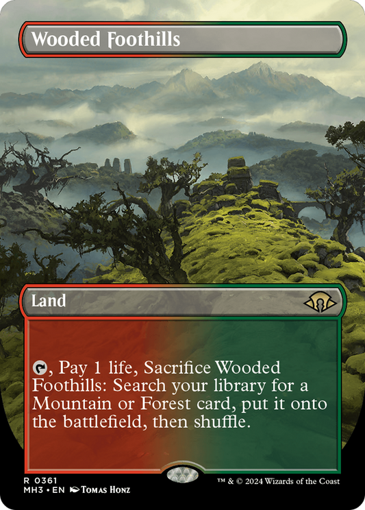 Wooded Foothills (MH3-361) (Borderless)