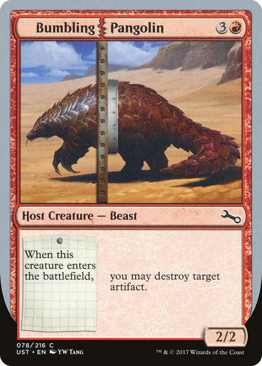 Bumbling Pangolin (UST-078) (Foil)
