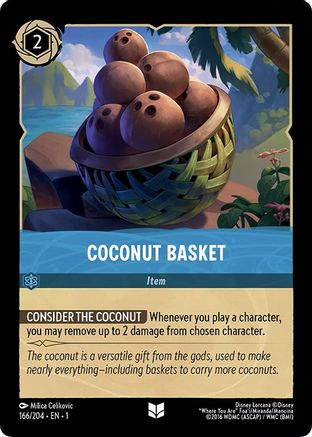 Coconut Basket (1-166) (Cold Foil)