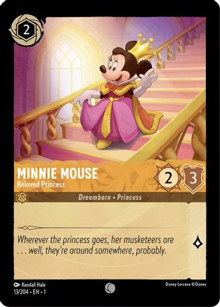 Minnie Mouse - Beloved Princess (1-013) (Cold Foil)