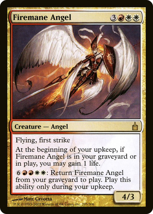 Firemane Angel (RAV-205) (Foil)