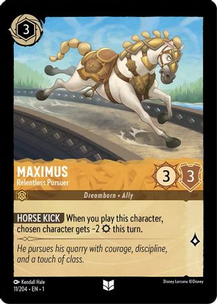 Maximus - Relentless Pursuer (1-011) (Cold Foil)