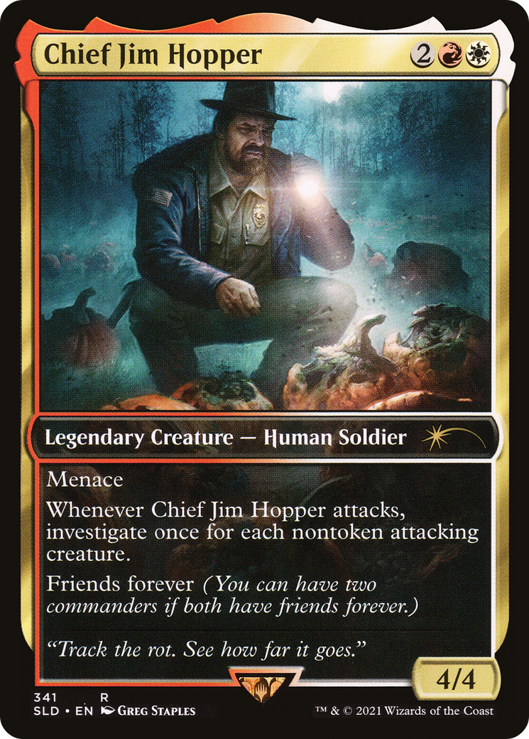Chief Jim Hopper / Sophina, Spearsage Deserter (SLD-341)