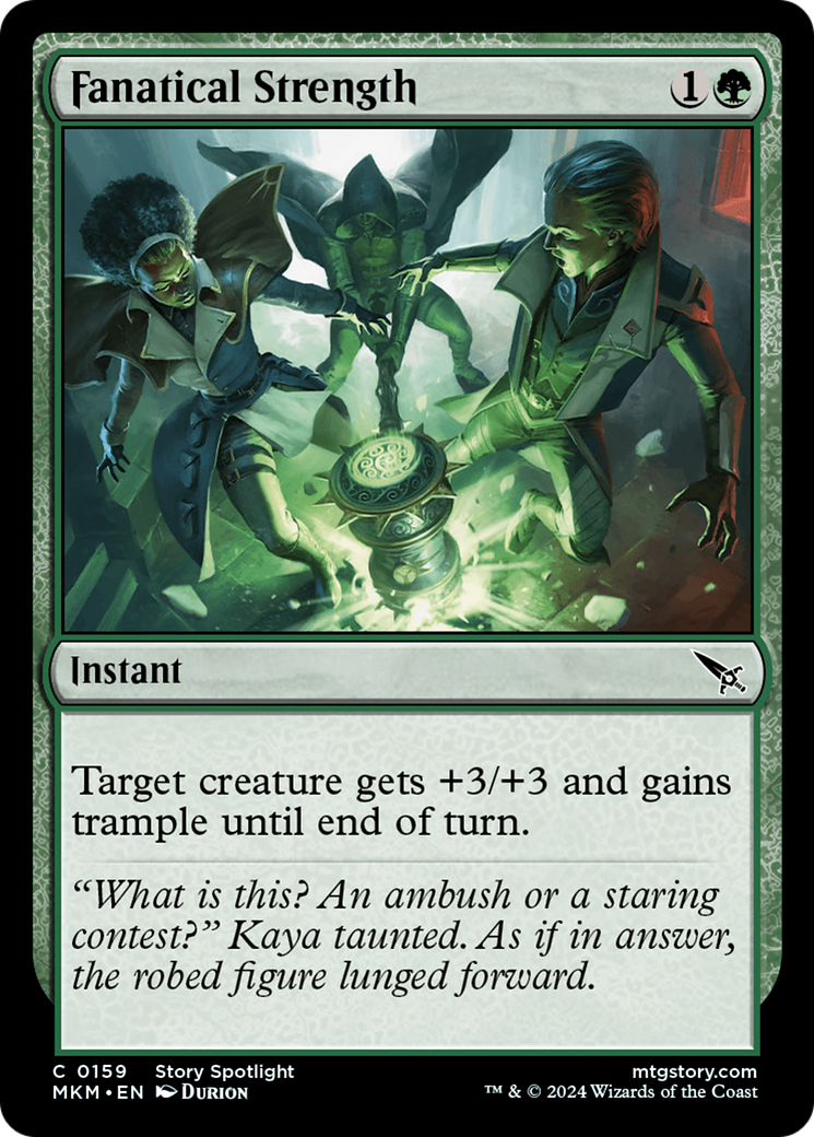 Fanatical Strength (MKM-159) (Foil)