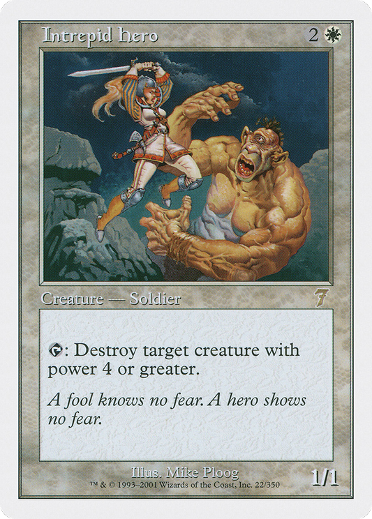 Intrepid Hero (7ED-022)