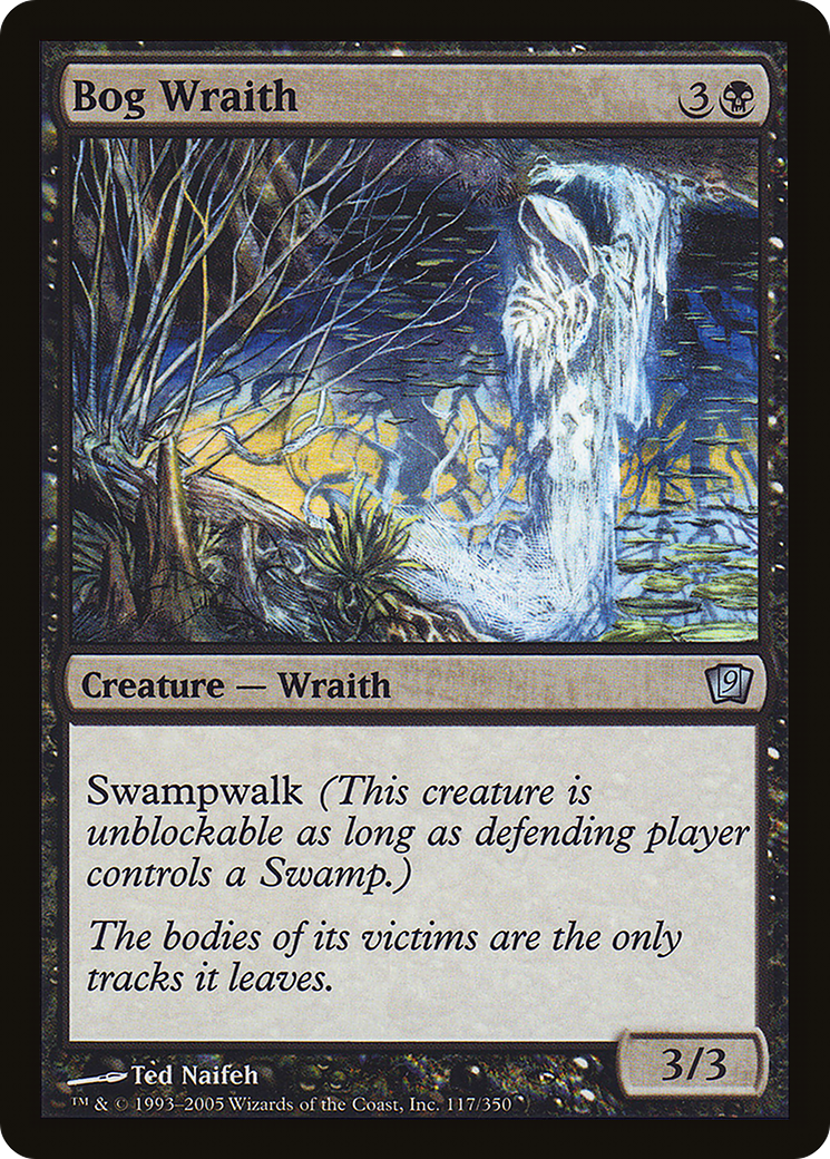 Bog Wraith (9ED-117★) (Foil)