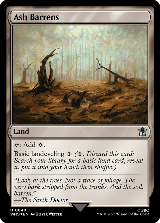 Ash Barrens (WHO-848) (Surge) (Foil)