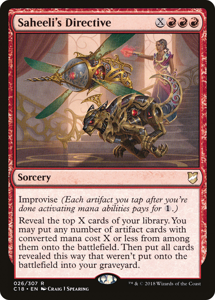Saheeli's Directive (C18-026)