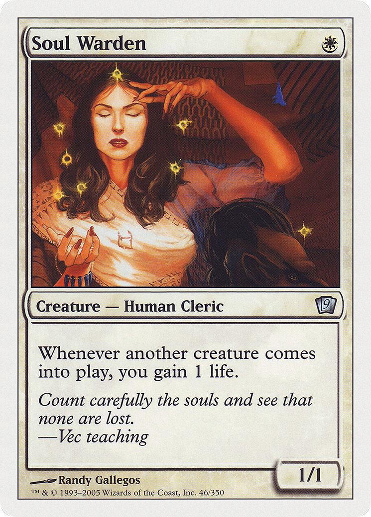 Soul Warden (9ED-★) (Foil)