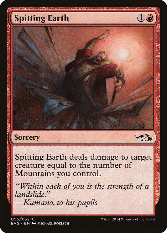 Spitting Earth (DD3-055)