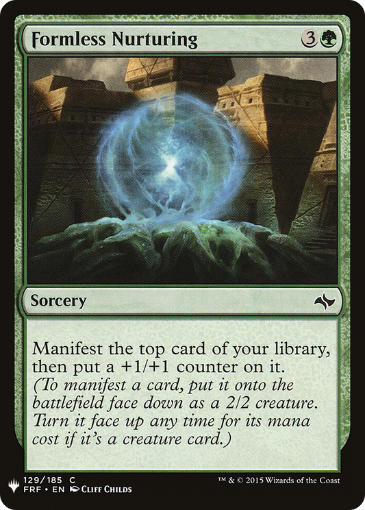 Formless Nurturing (LIST-FRF-129)