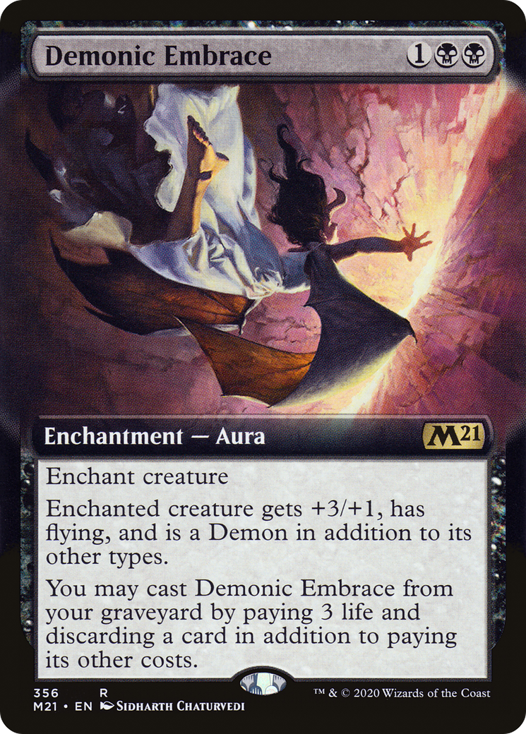 Demonic Embrace (M21-356) (Extended Art)