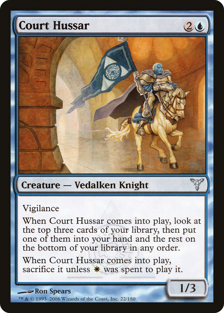 Court Hussar (DIS-022) (Foil)