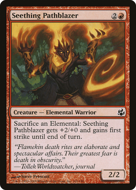 Seething Pathblazer (MOR-101) (Foil)