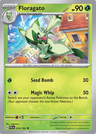 Floragato (PAL-014) (Reverse Holofoil)