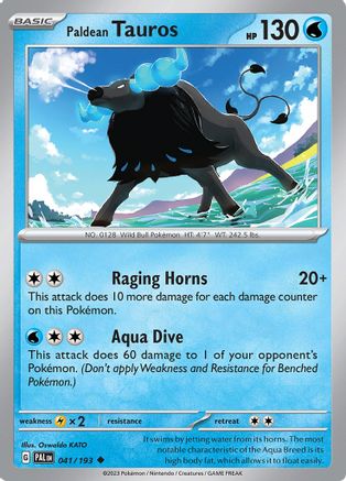 Paldean Tauros (PAL-041)