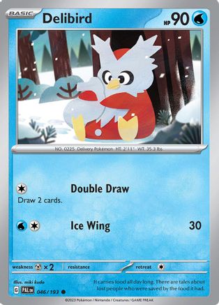 Delibird (PAL-046) (Reverse Holofoil)