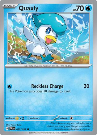Quaxly (PAL-050) (Reverse Holofoil)