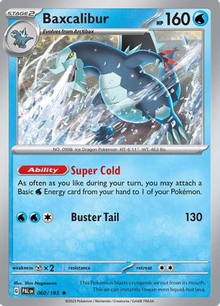 Baxcalibur (PAL-060) (Reverse Holofoil)