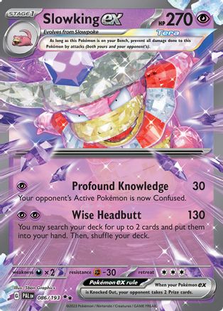 Slowking ex (PAL-086) (Holofoil)