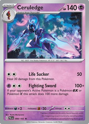 Ceruledge (PAL-098) (Holofoil)
