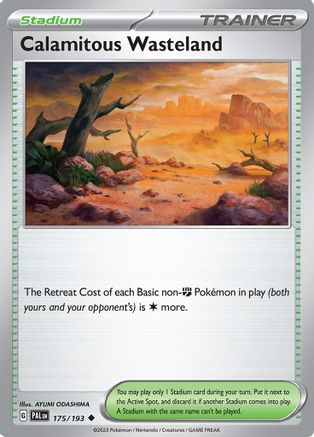 Calamitous Wasteland (PAL-175) (Reverse Holofoil)