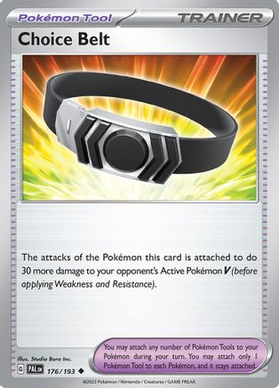 Choice Belt (PAL-176) (Reverse Holofoil)