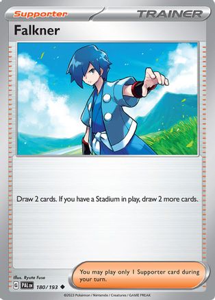 Falkner (PAL-180) (Reverse Holofoil)