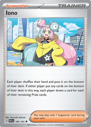 Iono (PAL-185) (Reverse Holofoil)