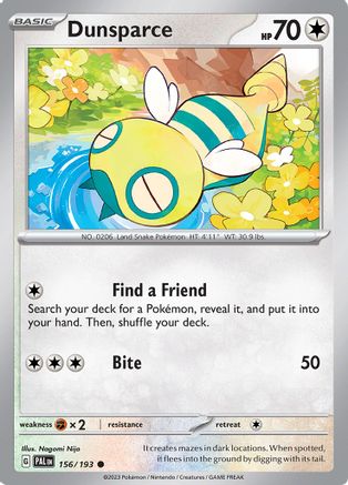 Dunsparce (PAL-156)