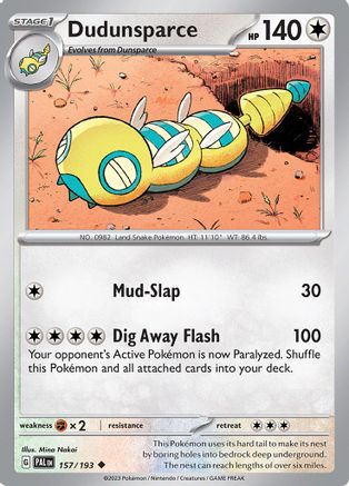 Dudunsparce (PAL-157)