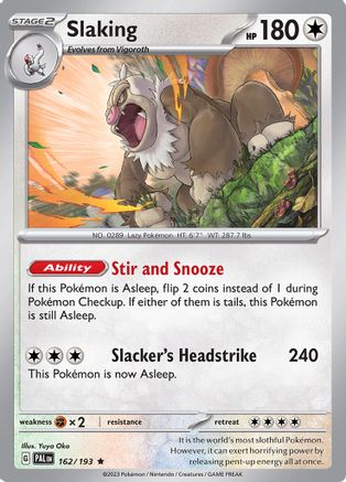 Slaking (PAL-162) (Holofoil)
