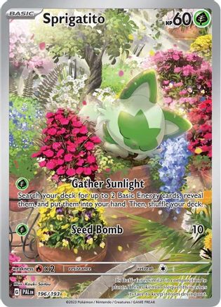 Sprigatito (PAL-196) (Holofoil)