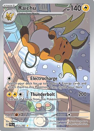 Raichu (PAL-211) (Holofoil)