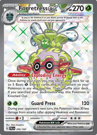 Forretress ex (PAL-230) (Holofoil)
