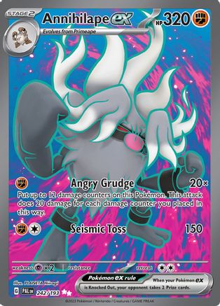 Annihilape ex (PAL-242) (Holofoil)
