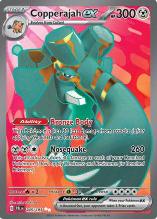 Copperajah ex (PAL-245) (Holofoil)