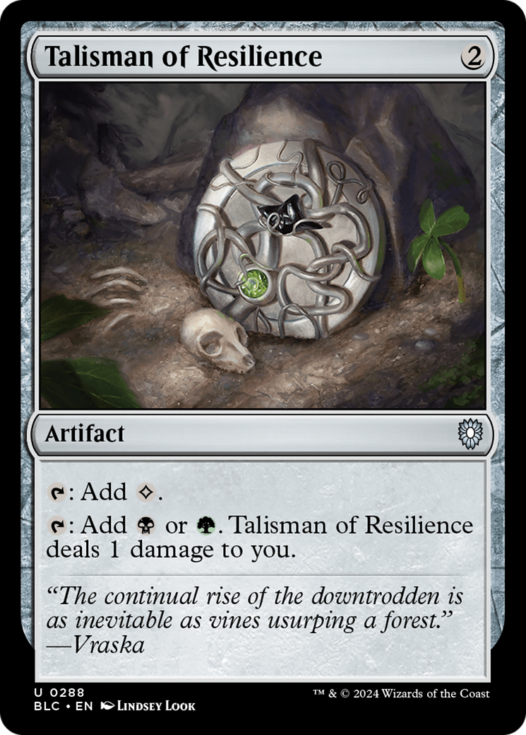 Talisman of Resilience (BLC-288)