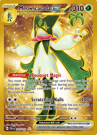 Meowscarada ex (PAL-271) (Holofoil)